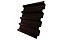 Профнастил H60R 0,5 Satin Мatt RAL 8017 шоколад DRIP