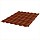 Металлочерепица Stynergy Classic Corundum50 Матовый RAL 8004 0,5 сталь 1 кв.м