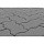 Тротуарная плитка BRAER Волна, Серый, h=60 мм