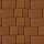 Тротуарная плитка Старый город, 60 мм, оранжевый, native