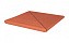 Клинкерная ступень угловая деленная венецианская рифленая King Klinker 01 Ruby red, 330*330*14 мм