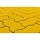 Тротуарная плитка BRAER Волна, Желтый, h=80 мм