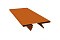 Планка стыковочная составная верхняя 0,45 PE с пленкой RAL 2004 оранжевый