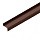 Фартук на цокольный отлив 50мм фактурный (Коричневый (RAL8017))