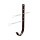 Держатель желоба D125х320 (ПО-01-8017-4)