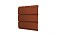 Софит металлический без перфорации 0,5 Satin с пленкой RAL 8004 терракота