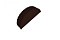Заглушка малая торцевая GreenСoat Pural RR 887 шоколадно-коричневый (RAL 8017 шоколад)