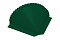Заглушка малая конусная PE RAL 6005 зеленый мох