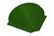 Заглушка конусная PE RAL 6002 лиственно-зеленый