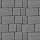 Тротуарная плитка Старый город, 60 мм, серый, native