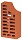 Облицовочный кирпич Голицынский фасонный ФЛ-11 Красный гладкий 1НФ