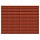 Тротуарная плитка BRAER Прямоугольник, Красный, h=40 мм