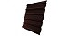 Профнастил С20R Grand Line 0,5 GreenCoat Pural RR 887 шоколадно-коричневый (RAL 8017 шоколад)