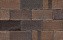 Тротуарная клинкерная брусчатка Muhr №33A Schwarz-braun, 200*100*40 мм