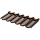 Модульная металлическая черепица Стокгольм, 1185х425 (00000047742)