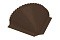 Заглушка малая конусная Velur20 RAL 8017 шоколад