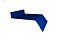 Отлив простой 200 0,5 Satin с пленкой RAL 5005 сигнальный синий