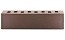 Кирпич клинкерный ЛСР Брюгге темно-терракотовый флэш гладкий 250*85*65 мм