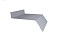 Отлив простой 250 0,45 PE с пленкой RAL 7004 сигнальный серый