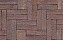 Тротуарная клинкерная брусчатка Muhr №04S Rotbraun-bunt spezial, 240*55*52 мм