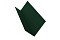 Планка примыкания 150х250 0,5 GreenCoat Pural с пленкой RR 11 темно-зеленый (RAL 6020 хромовая зелень)