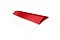 Планка стартово-финишная (Блок-хаус, Экобрус) Grand Line 0,45 PE с пленкой RAL 3003 рубиново-красный