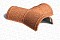 Y-эл. полукруг. конька конечный AeroDek Tradition /Firenze терракота
