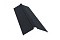 Планка конька плоского 115х30х115 0,5 GreenCoat Pural Matt RR 23 темно-серый (RAL 7024 мокрый асфальт)