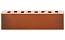 Кирпич клинкерный ЛСР Ноттингем красный флэшинг гладкий 250*85*65 мм
