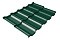 Профиль волновой модульная квинта Uno Grand Line c 3D резом 0,45 PE RAL 6005 зеленый мох