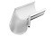 Угол желоба внутренний Grand Line 135 гр 125 мм RAL 9003 сигнальный белый