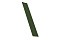 Крепежная планка 0,5 Velur20 RAL 6020 хромовая зелень