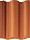 Рядная черепица Braas Таунус красный