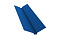 Планка ендовы верхней 115х30х115 0,5 Atlas с пленкой RAL 5005 сигнальный синий