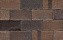 Тротуарная клинкерная брусчатка Muhr №33A Schwarz-braun, 200*100*52 мм