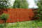 Штакетник Полукруглый фигурный 0,45 Print Twincolor Nordic Wood
