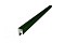 Планка П-образная заборная 17 0,5 Satin с пленкой RAL 6002 лиственно-зеленый