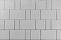 Тротуарная плитка 342 МЗ Новый Город 60 мм Светло-серый