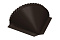 Заглушка конусная Drap RR 32 темно-коричневый
