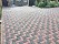 Тротуарная плитка Прямоугольник Лайн, 40 мм, красный, гладкая