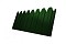 Профнастил С10B фигурный 0,45 PE RAL 6002 лиственно-зеленый