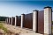 Колпак на столб 390х390мм 0,5 Satin с пленкой RAL 1015 светлая слоновая кость
