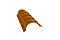 Планка малого конька полукруглого 0,45 PE с пленкой RAL 2004 оранжевый